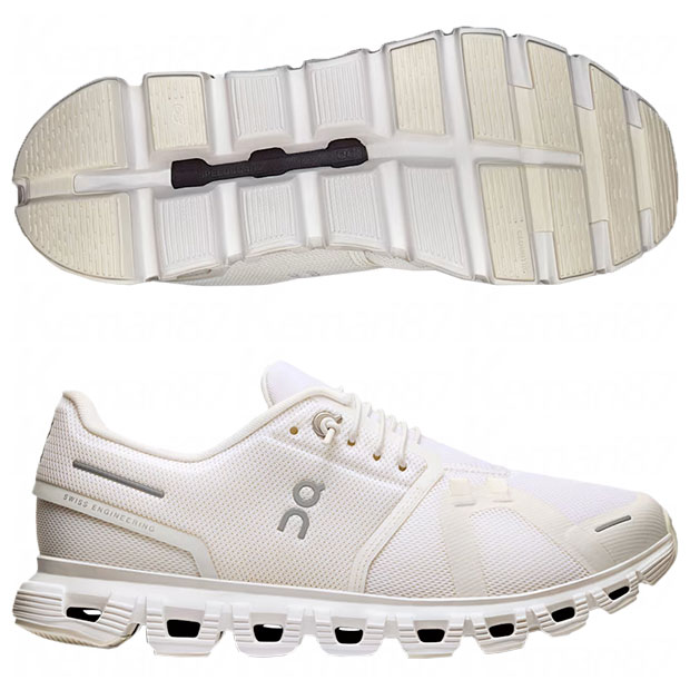 レディース|Cloud|6|クラウドシックス|オン|ランニング　ホワイト×ホワイト　【On|オン】ランニングシューズ3wf10061200-whtwht