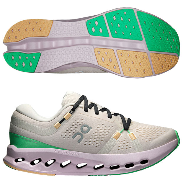 レディース Cloudsurfer 2 クラウドサーファー 2 オン ランニング　パール×オーキッド　【On|オン】ランニングシューズ3wf10103207-peaorc