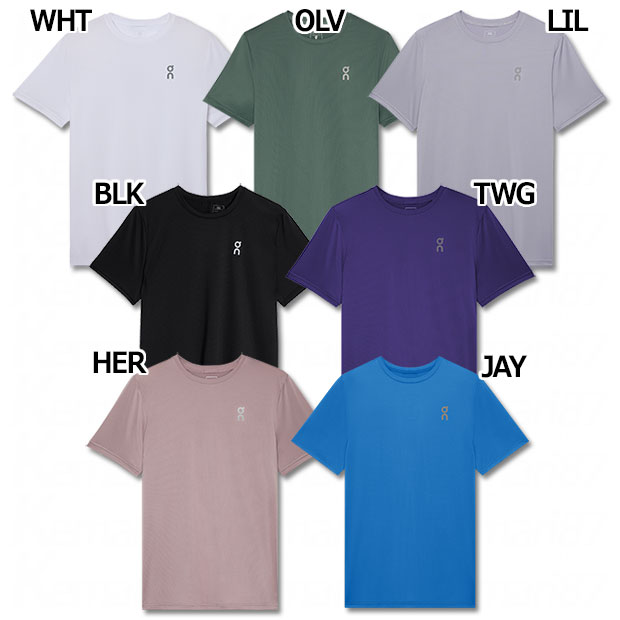 Core-T コア半袖Tシャツ　【On|オン】ランニングウェアー1me1043
