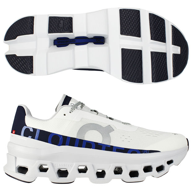 Cloudmonster クラウドモンスター オン ランニング　アイボリー×ミッドナイト　【On|オン】ランニングシューズ3md10091113-ivomid