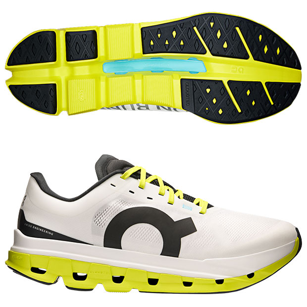Cloudflow 5 クラウドフロー 5 オン ランニング　ホワイト×ライム　【On|オン】ランニングシューズ3mf10112929-whtlim