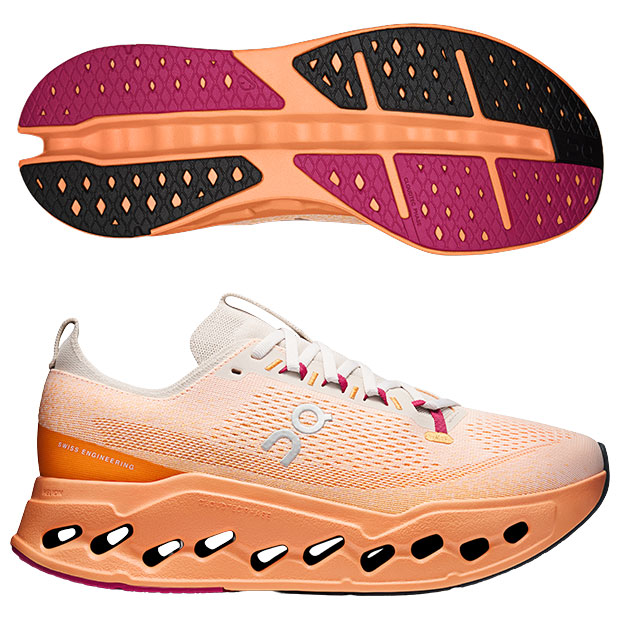 Cloudsurfer Max クラウドサーファー マックス オン ランニング　パール×タンジェリン　【On|オン】ランニングシューズ3mf30433196-peatan