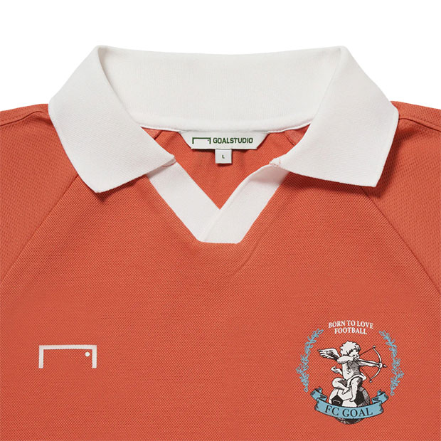 FCヴィンテージ|長袖ポロシャツ|FC|VINTAGE|LONG|SLEEVE|POLO|SHIRT　【GOALSTUDIO|ゴールスタジオ】サッカーフットサルウェアーg4sps101 FCヴィンテージ|長袖ポロシャツ|FC|VINTAGE|LONG|SLEEVE|POLO|