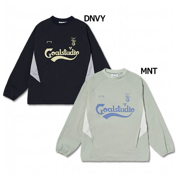 FCヴィンテージ ウインド プルオーバー FC VINTAGE WIND PULLOVER　【GOALSTUDIO | ゴールスタジオ】サッカーフットサルウェアーg4swb101