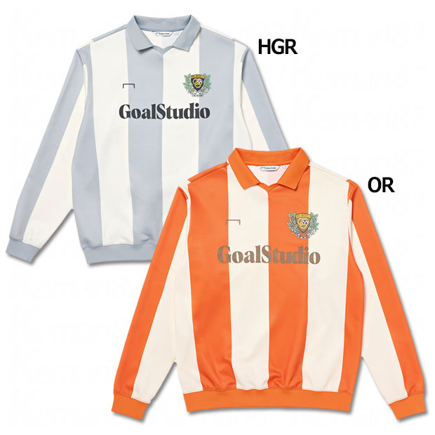 エンブレムカラーブロック長袖ゲームシャツ|EMBLEM|COLOR|BLOCK|GAME|SHIRT　【GOALSTUDIO|ゴールスタジオ】サッカーフットサルウェアーg4fps102