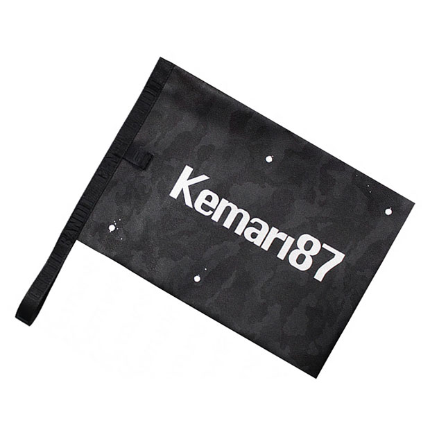 Kemari87別注|シューズケース　ブラックカモ　【GENTIL|BANDIT|ジャンティバンティ】サッカーフットサルバッグgb-kemaricase-bcm