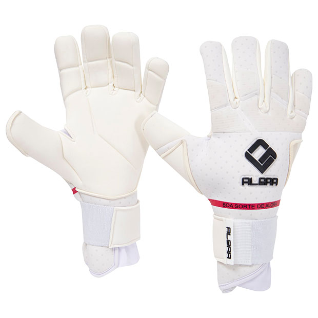 アルグラ ボンフィンモデル　ホワイト　【ALGRA|アルグラ】サッカーフットサルゴールキーパーグローブalgra-bonfim-wht