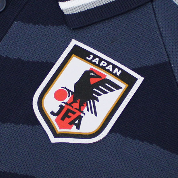 サッカー日本代表 INNOCENT LINE ニットポロシャツ SAMURAI BLUE　サッカー日本代表ウェアーjo-45_4