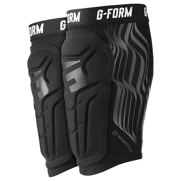 V2 Shin Guard NOCSAE シンガード　ブラック×グロスブラック　【G-FORM|Gフォーム】サッカーフットサルアクセサリーレガースv2-nocsae-blk