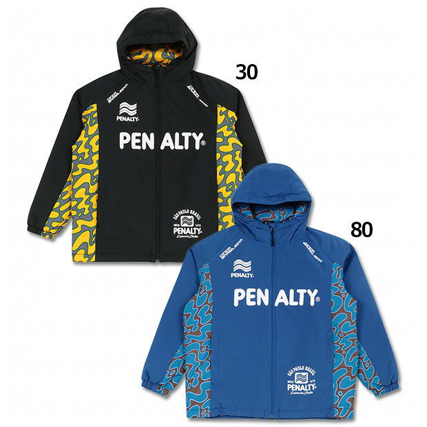 ジュニア ハイス ウォーマージャケット　【PENALTY|ペナルティ】サッカーフットサルジュニア防寒ウェアーpof5550j