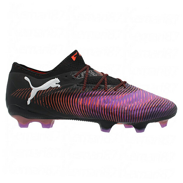フューチャー|8|アルティメット|LOW|FG　プーマブラック　【PUMA|プーマ】サッカースパイク108361-01_1