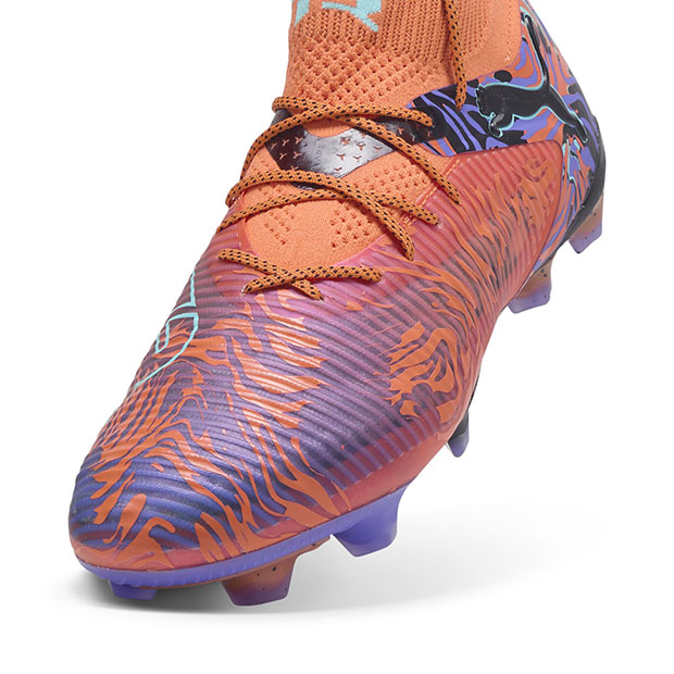 フューチャー|8|アルティメット|CREATIVITY|FG　オレンジポピー　【PUMA|プーマ】サッカースパイク108428-01_4