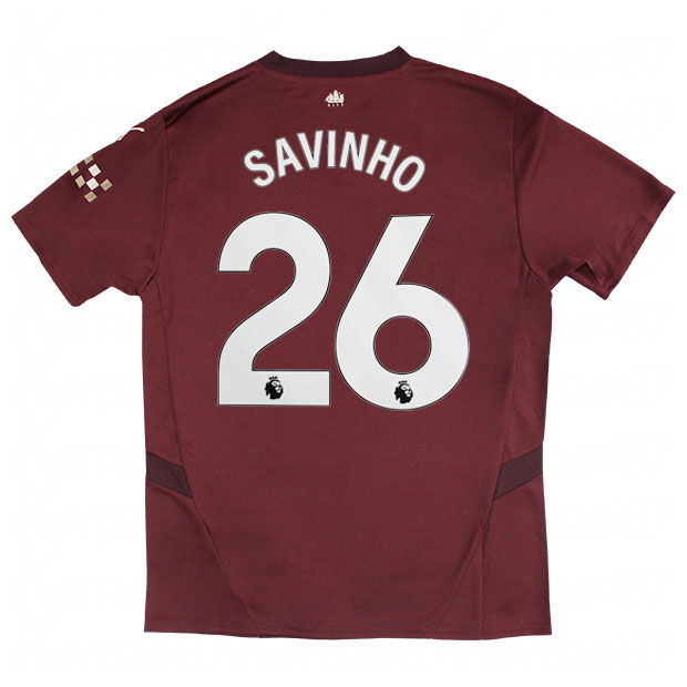 2024-25マンチェスターシティ ホームオーセンティック サヴィーニョ