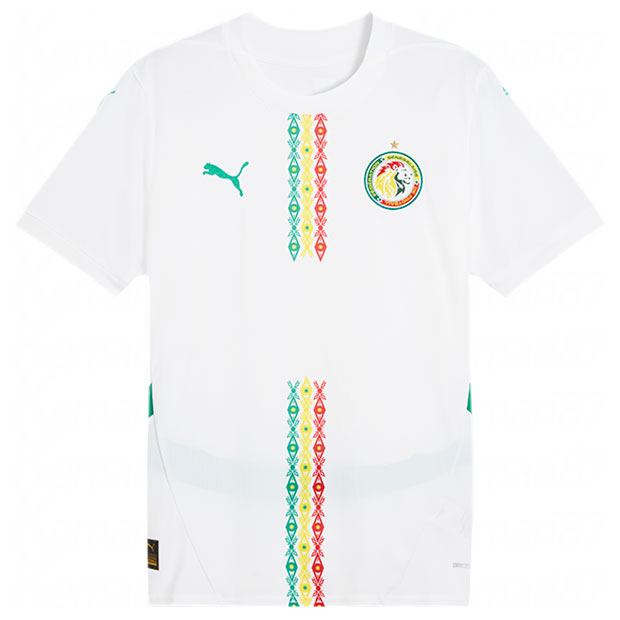 セネガル代表|2025|ホーム|半袖レプリカユニフォーム　【PUMA|プーマ】ナショナルチームレプリカウェアー777161-01