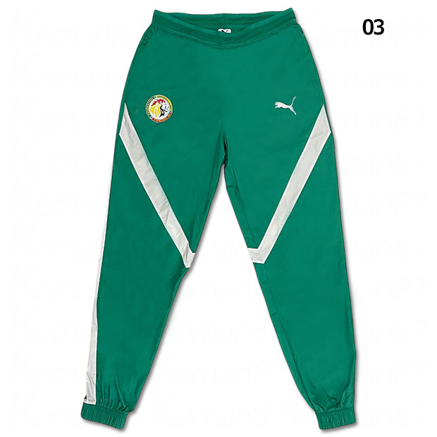 セネガル代表|PM|ウーブンパンツ　【PUMA|プーマ】ナショナルチームウェアー777174