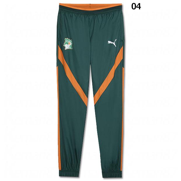 コートジボワール代表 PM ウーブンパンツ　【PUMA|プーマ】ナショナルチームウェアー777221の通販は 8,228円