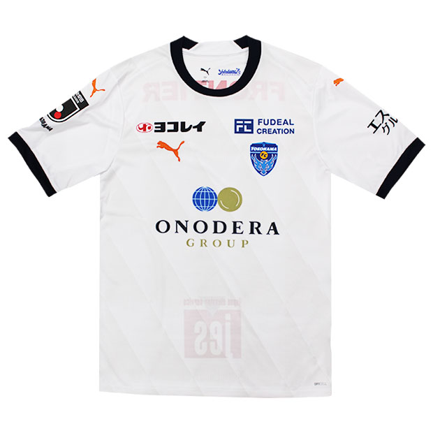 横浜FC 2025 アウェイ 半袖レプリカユニフォーム　【PUMA|プーマ】クラブチームレプリカウェアー783451-52