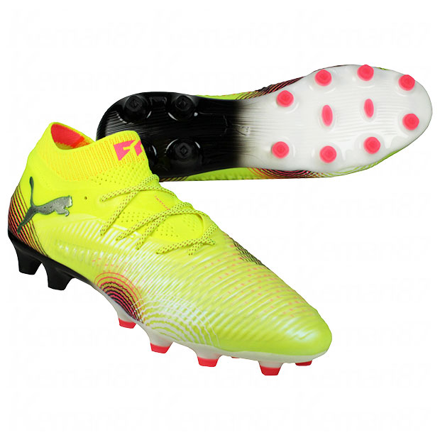 フューチャー8 アルティメット HG/AG イエローアラート　サッカースパイク フューチャー 8 アルティメット HG/AG イエローアラート 【PUMA|プーマ
