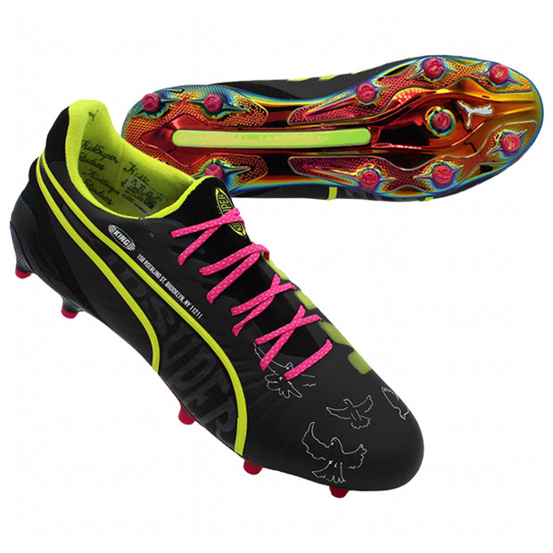 プーマキング アルティメット × KIDSUPER FG/AG　プーマブラック　【PUMA|プーマ】サッカースパイク108437-01
