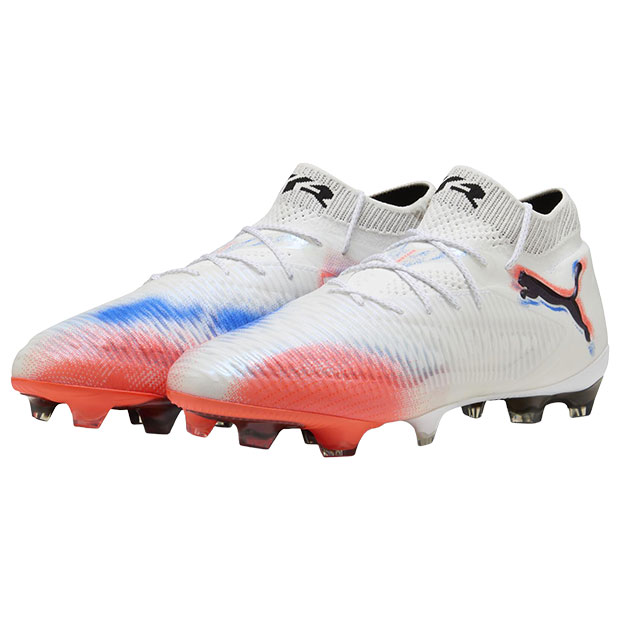 フューチャー 8 アルティメット LOW FG　プーマホワイト　【PUMA|プーマ】サッカースパイク108586-01