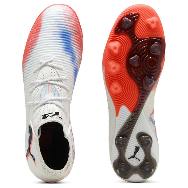 フューチャー 8 アルティメット AG　プーマホワイト　【PUMA|プーマ】サッカースパイク108582-01_3