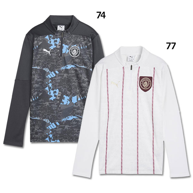 ジュニア|マンチェスターシティ|PM|1/4|ジップトップ 【PUMA