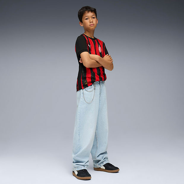 ジュニア ACミラン 25-26 ホーム 半袖レプリカユニフォーム　【PUMA|プーマ】クラブチームレプリカウェアー779965-01_5