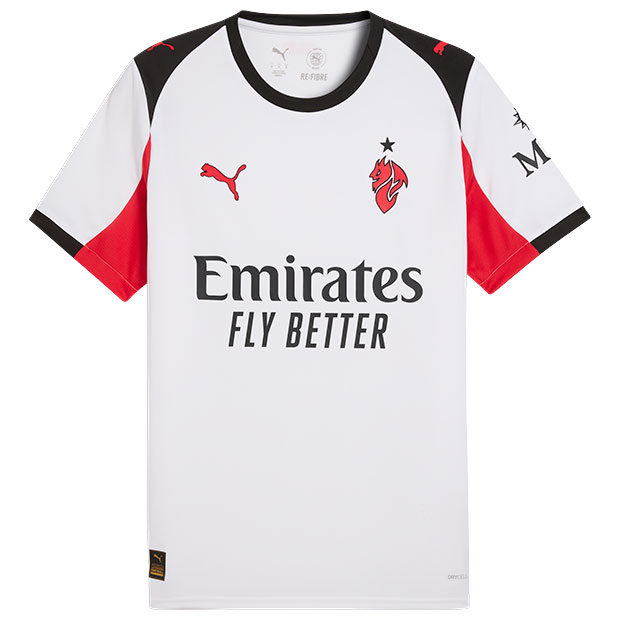ACミラン 25-26 アウェイ 半袖レプリカユニフォーム　【PUMA|プーマ】クラブチームレプリカウェアー779971-02