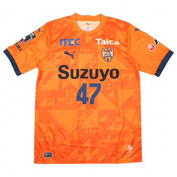 清水エスパルス 2025 1st 半袖レプリカユニフォーム 47.嶋本悠大