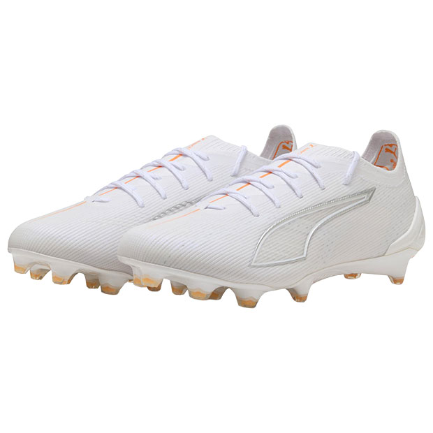 ウルトラ 6 アルティメット FG　プーマホワイト　【PUMA|プーマ】サッカースパイク108557-04