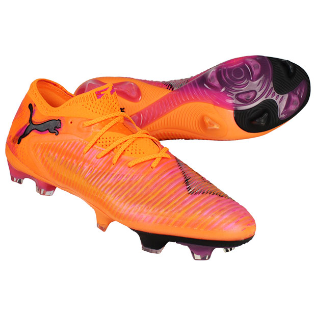 フューチャー 8 アルティメット LOW FG　ヒートファイヤー　【PUMA|プーマ】サッカースパイク108586-03