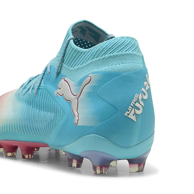 フューチャー 8 アルティメット RE-CHARGE AG　ヒーローブルー×サンセットピンク　【PUMA|プーマ】サッカースパイク108757-01_5