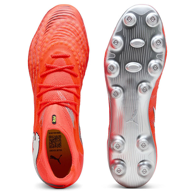 フューチャー 9 アルティメット HG/AG　プーマレッド　【PUMA|プーマ】サッカースパイク108898-01_3