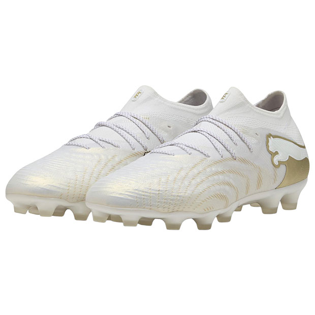 フューチャー 9 アルティメット HG/AG　プーマホワイト　【PUMA|プーマ】サッカースパイク108898-04