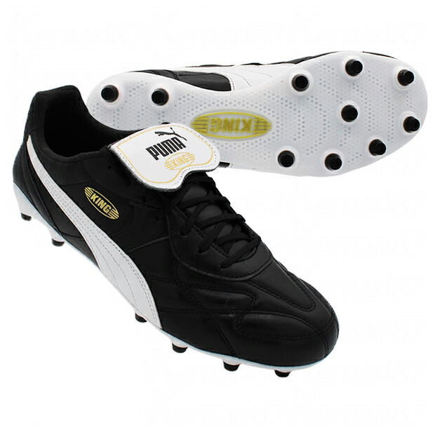 プーマキング トップ FG/AG　プーマブラック　【PUMA|プーマ】サッカースパイク109034-02