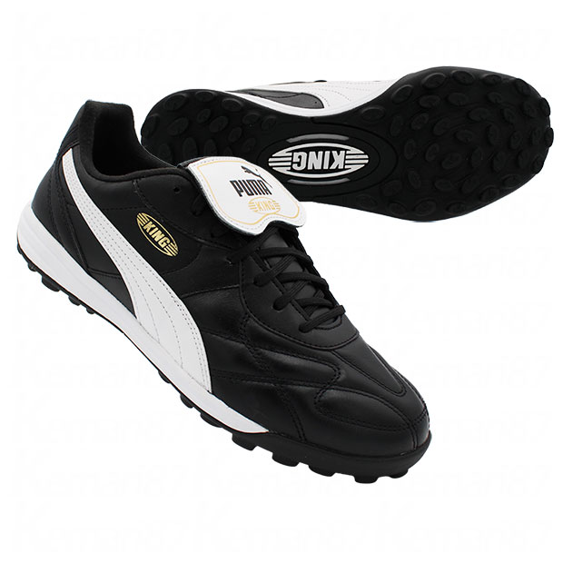 プーマキング トップ TT　プーマブラック　【PUMA|プーマ】サッカーフットサルトレーニングシューズ109035-02