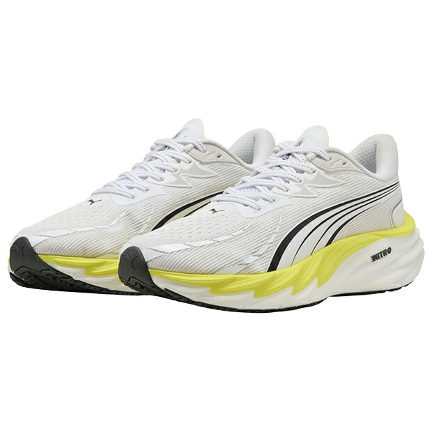 ヴェロシティ ニトロ 4 AP　プーマホワイト　【PUMA|プーマ】ランニングシューズ312635-09