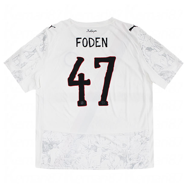 マンチェスターシティ × KIDSUPER 半袖レプリカユニフォーム　47.フィル・フォーデン(KidSuperフォント)　【PUMA|プーマ】クラブチームレプリカウェアー781068-07-k47-f