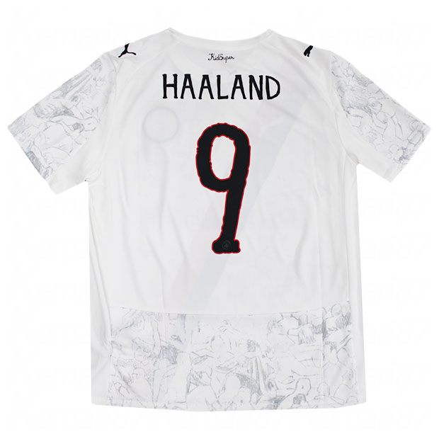 マンチェスターシティ × KIDSUPER 半袖レプリカユニフォーム　9.アーリング・ハーランド(KidSuperフォント)　【PUMA|プーマ】クラブチームレプリカウェアー781068-07-k9-h