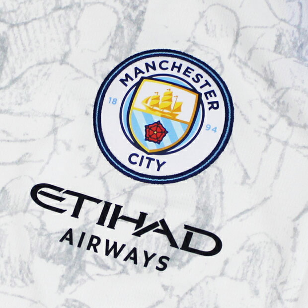 マンチェスターシティ × KIDSUPER 半袖レプリカユニフォーム 9.アー