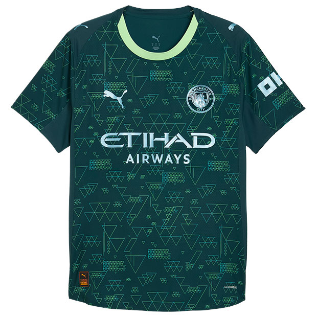 マンチェスターシティ 25-26 4th 半袖オーセンティックユニフォーム　【PUMA|プーマ】クラブチームレプリカウェアー782691-04