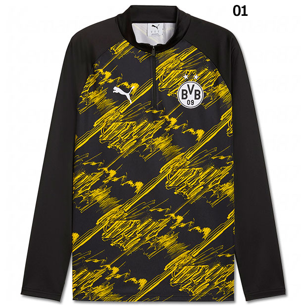 ドルトムント PM 1/4ジップトップ　【PUMA|プーマ】クラブチームウェアー784518