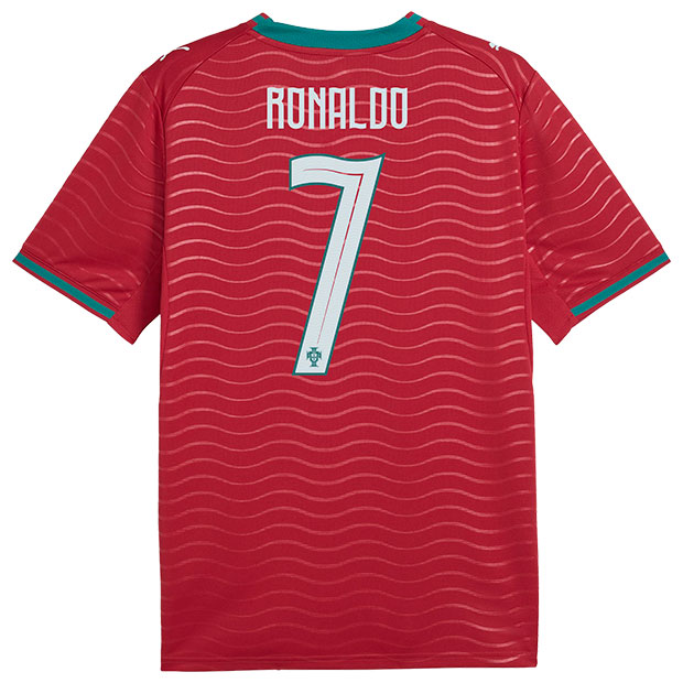 ポルトガル代表 2026 ホーム 半袖レプリカユニフォーム PLAYER　【PUMA|プーマ】ナショナルチームレプリカウェアー788141-77