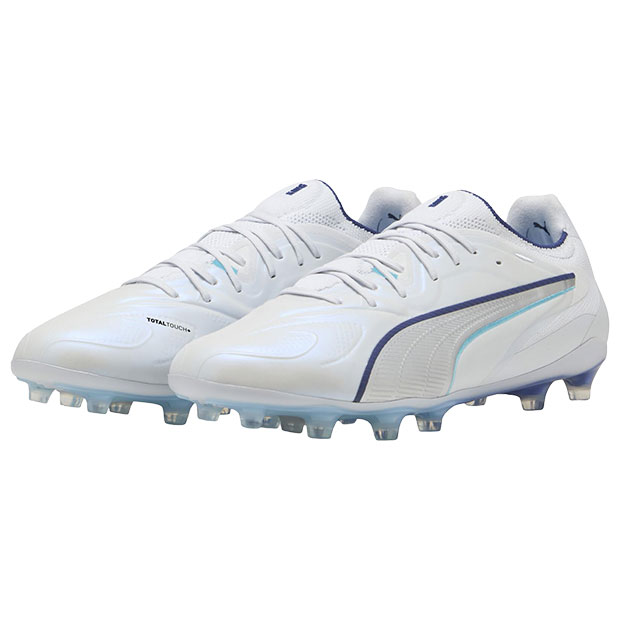 プーマキング 20 アルティメット FG/AG　プーマシルバー　【PUMA|プーマ】サッカースパイク108457-03