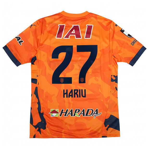 清水エスパルス 百年構想リーグ 1st 半袖レプリカユニフォーム　27.針生涼太　【PUMA|プーマ】クラブチームレプリカウェアー707413-81-27-h