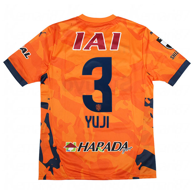 清水エスパルス 百年構想リーグ 1st 半袖レプリカユニフォーム　3.高橋祐治　【PUMA|プーマ】クラブチームレプリカウェアー707413-81-3-y