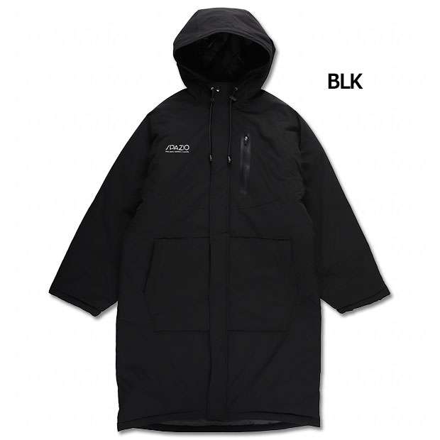 テクニカルラインベンチコート　【Spazio|スパッツィオ】サッカーフットサル防寒ウェアーtp-0658