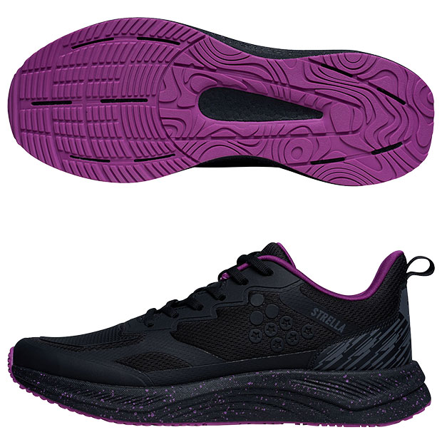 ケルトレ 2　ブラック　【SVOLME|スボルメ】ランニングシューズ1253-52062-blk