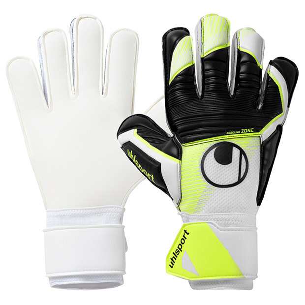 ソフト アドバンスド　ホワイト×フローイエロー　【Uhlsport|ウールシュポルト】サッカーフットサルゴールキーパーグローブ1011355-01の通販は 5,742円