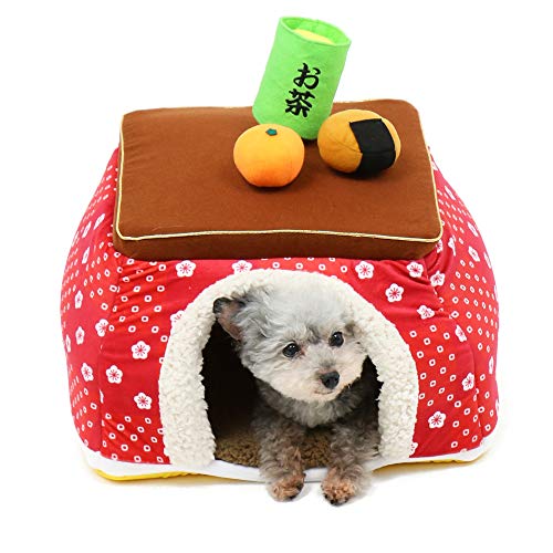 ペットパラダイス 犬 猫 用 こたつ ハウス 赤 小 40cm 156 中古品 の通販はau Pay マーケット World Import Store